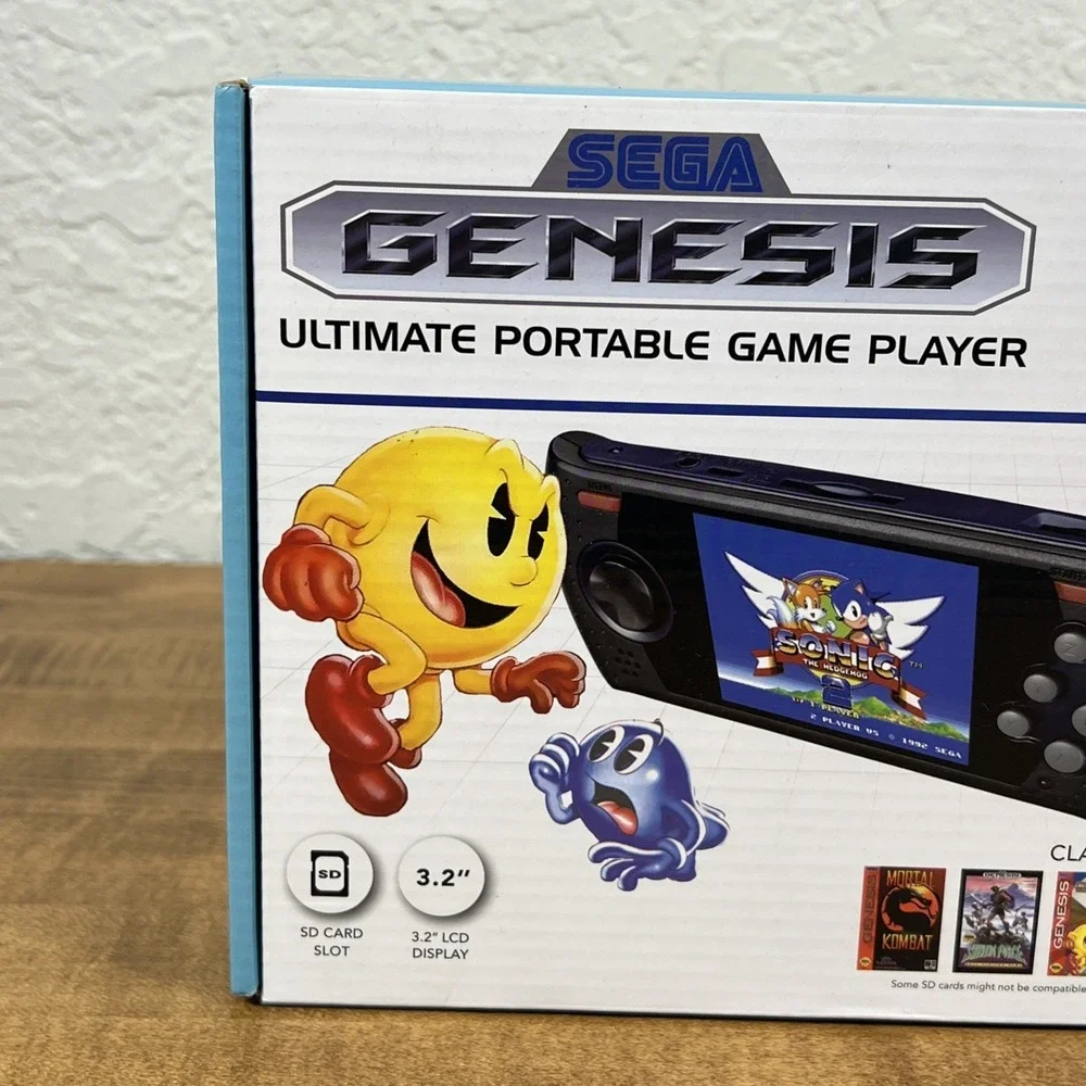 Sega Genesis Ultimate Portable Game Player 85‎ Brand New Factory Sealed At Games